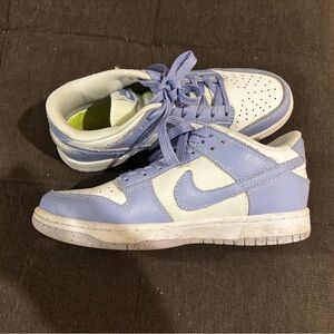 Woman’s Size 7 Nike Dunk Low Next Nature Lilac Laceup Sneakers - (DN1431-103)